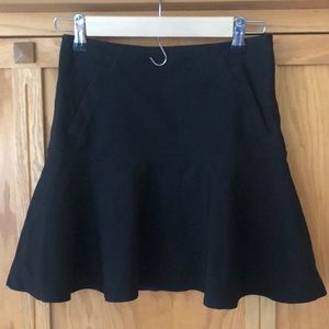 Black pleated tennis Lululemon skirt